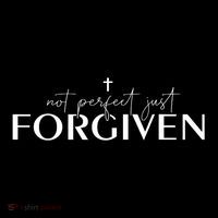 Not Perfect Just Forgiven Christian God Jesus Faith Prayers Impact Tech Backpack