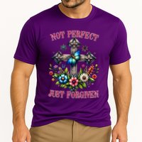 Not Perfect Just Forgiven Jesus Christ Performance Shirt