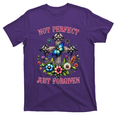 Not Perfect Just Forgiven Jesus Christ T-Shirt