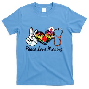 Nurse Peace Love Nursing Medical Gift T-Shirt