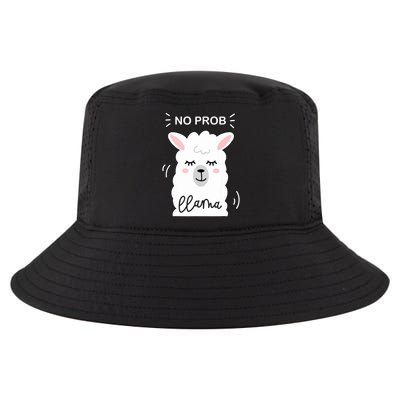 No Prob Llama Cute Funny No Drama Alpaca Lammacorn Cool Comfort Performance Bucket Hat