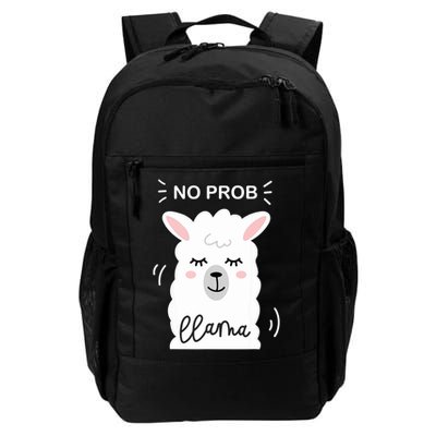No Prob Llama Cute Funny No Drama Alpaca Lammacorn Backpack