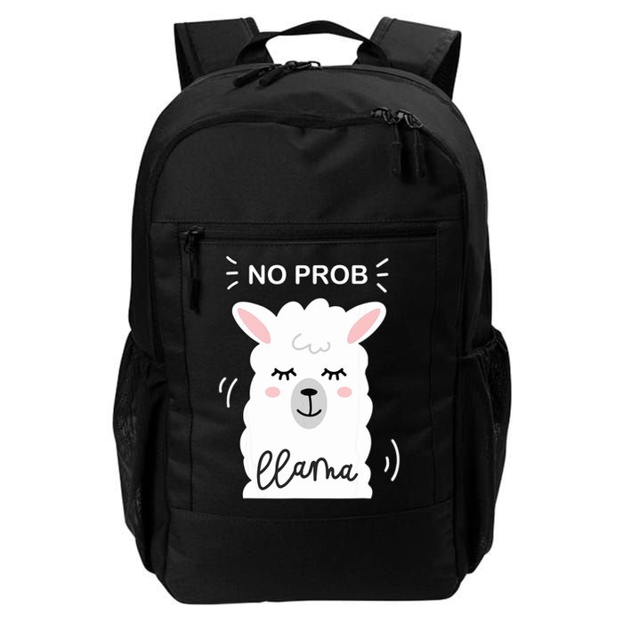 No Prob Llama Cute Funny No Drama Alpaca Lammacorn Backpack