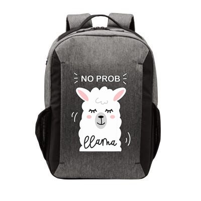 No Prob Llama Cute Funny No Drama Alpaca Lammacorn Vector Backpack