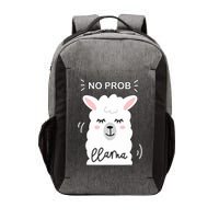 No Prob Llama Cute Funny No Drama Alpaca Lammacorn Vector Backpack