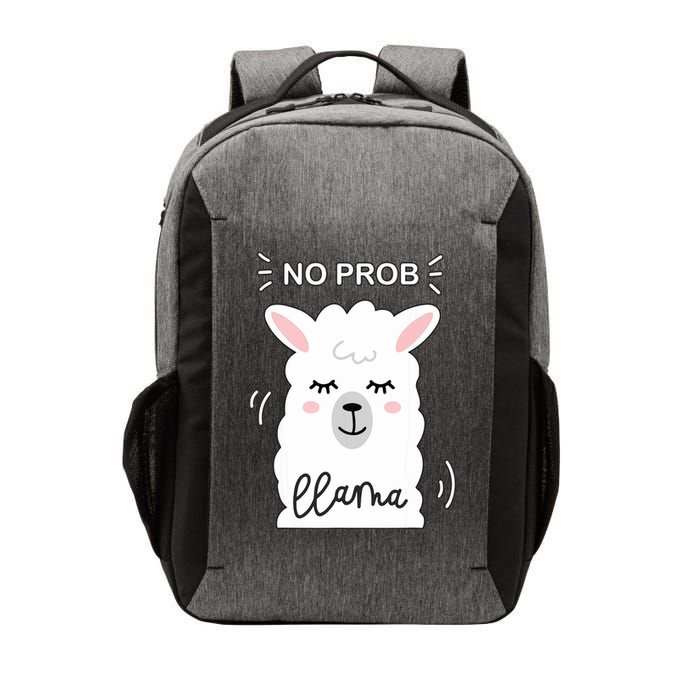 No Prob Llama Cute Funny No Drama Alpaca Lammacorn Vector Backpack