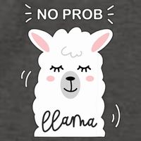 No Prob Llama Cute Funny No Drama Alpaca Lammacorn Vector Backpack