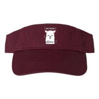 No Prob Llama Cute Funny No Drama Alpaca Lammacorn Visor