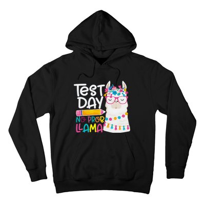 No Problem Llama Testing State Testing Hoodie