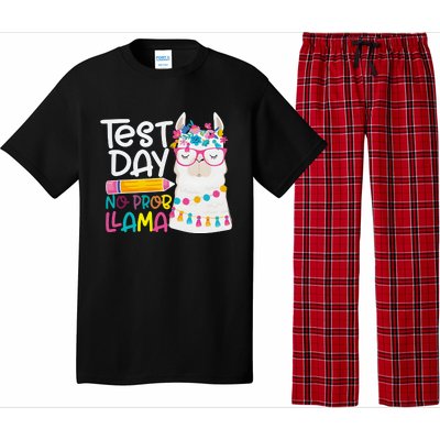 No Problem Llama Testing State Testing Pajama Set