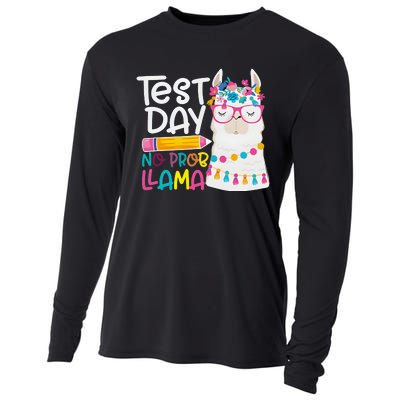 No Problem Llama Testing State Testing Cooling Performance Long Sleeve Crew