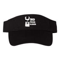 No Probllama Llama Problem Funny Visor