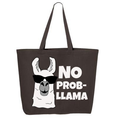 No Probllama Llama Problem Funny 25L Jumbo Tote