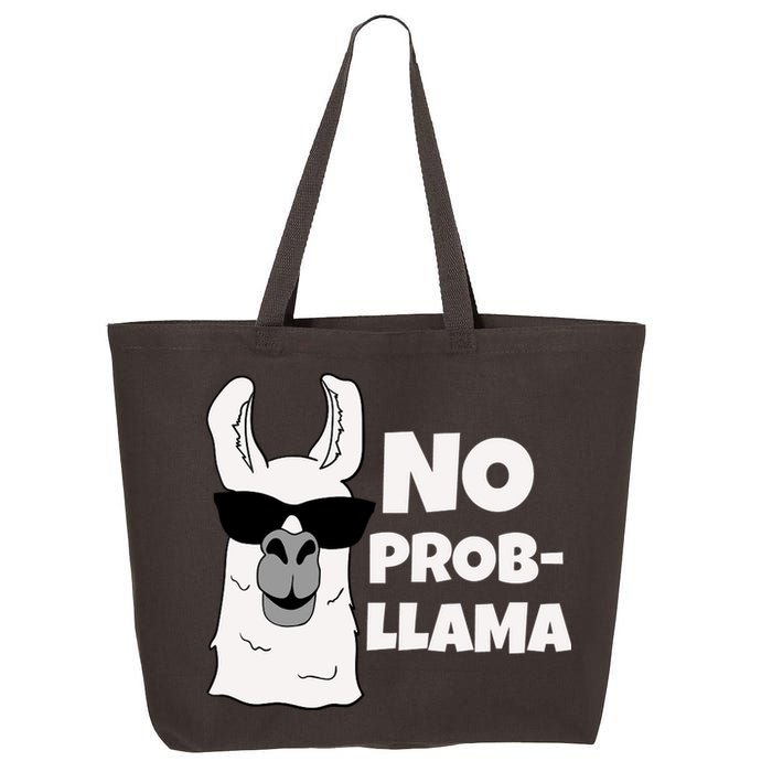 No Probllama Llama Problem Funny 25L Jumbo Tote