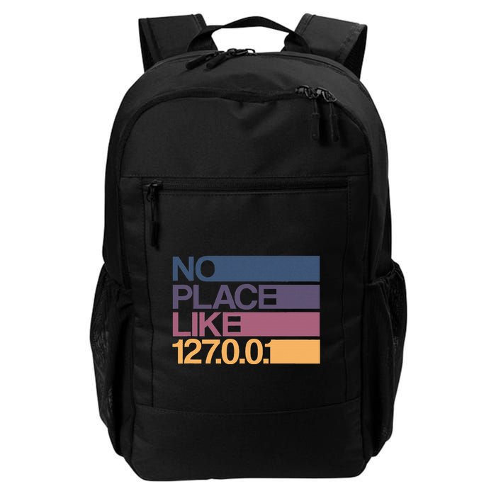 No Place Like 127.0.0.1 Localhost Geek Backpack