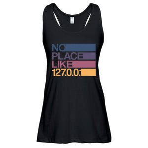 No Place Like 127.0.0.1 Localhost Geek Ladies Essential Flowy Tank