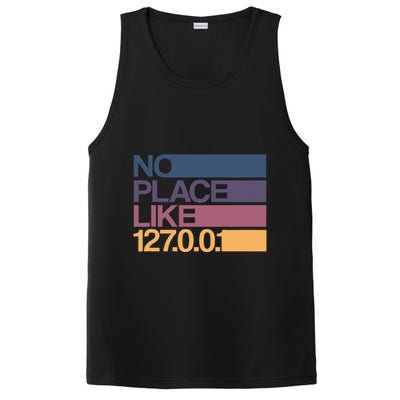 No Place Like 127.0.0.1 Localhost Geek PosiCharge Competitor Tank