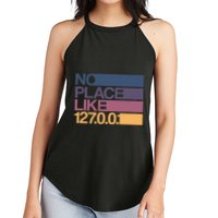 No Place Like 127.0.0.1 Localhost Geek Women's Perfect Tri Rocker Tank