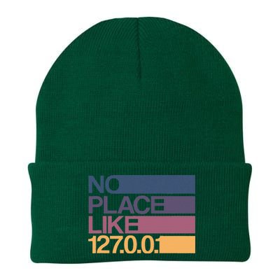 No Place Like 127.0.0.1 Localhost Geek Knit Cap Winter Beanie