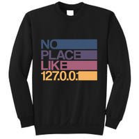 No Place Like 127.0.0.1 Localhost Geek Sweatshirt