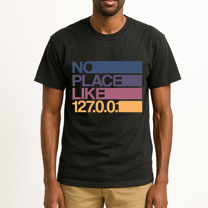 No Place Like 127.0.0.1 Localhost Geek Tall T-Shirt