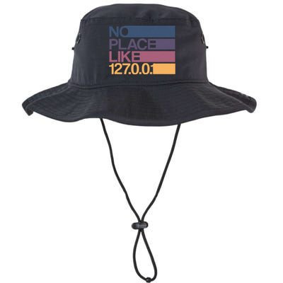 No Place Like 127.0.0.1 Localhost Geek Legacy Cool Fit Booney Bucket Hat