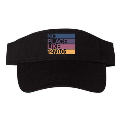 No Place Like 127.0.0.1 Localhost Geek Valucap Bio-Washed Visor