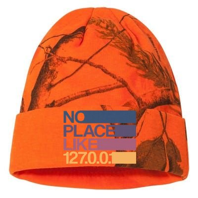 No Place Like 127.0.0.1 Localhost Geek Kati Licensed 12" Camo Beanie