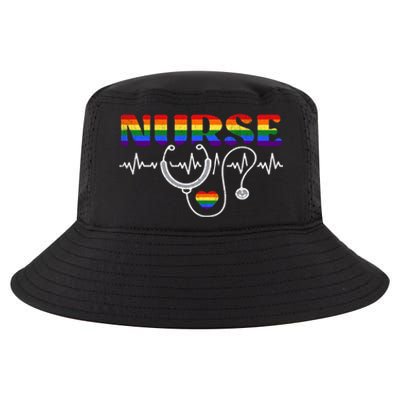 Nurse Pride Lgbt Gift Cool Comfort Performance Bucket Hat