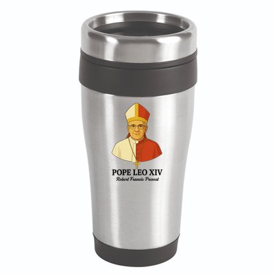 New Pope Leo XIV May 8th, 2025 Robert Francis Prevost 16oz Travel Tumbler