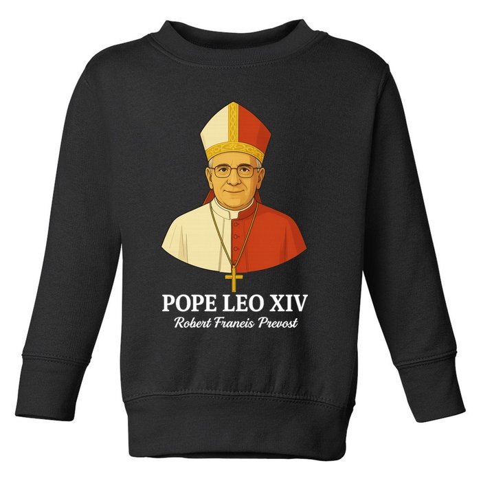 New Pope Leo XIV May 8th, 2025 Robert Francis Prevost Toddler Sweatshirt