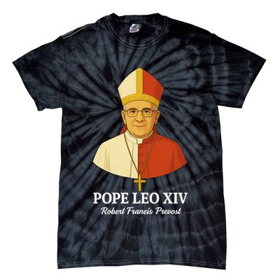 New Pope Leo XIV May 8th, 2025 Robert Francis Prevost Tie-Dye T-Shirt