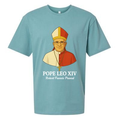 New Pope Leo XIV May 8th, 2025 Robert Francis Prevost Sueded Cloud Jersey T-Shirt