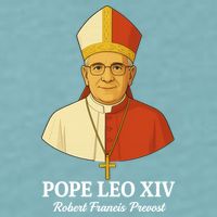 New Pope Leo XIV May 8th, 2025 Robert Francis Prevost Sueded Cloud Jersey T-Shirt