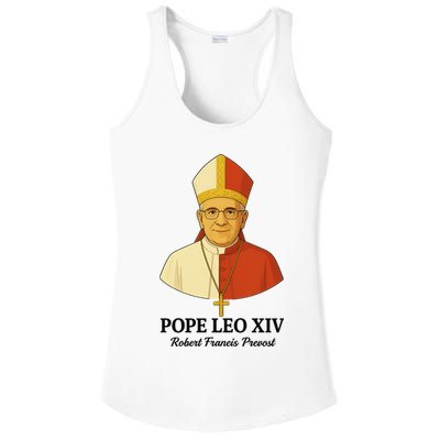 New Pope Leo XIV May 8th, 2025 Robert Francis Prevost Ladies PosiCharge Competitor Racerback Tank