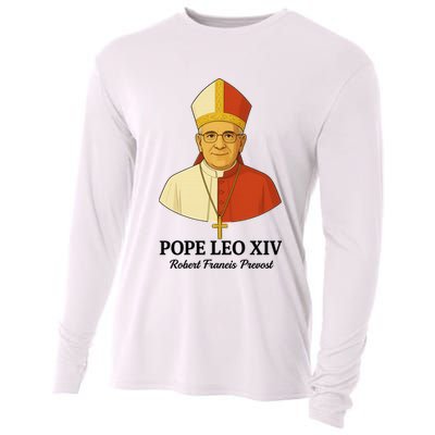 New Pope Leo XIV May 8th, 2025 Robert Francis Prevost Cooling Performance Long Sleeve Crew