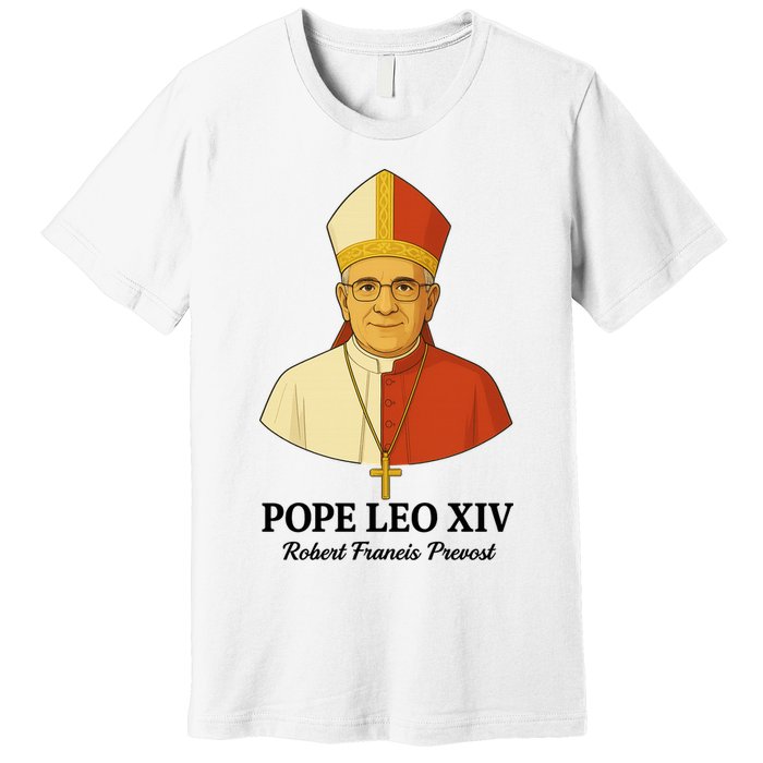 New Pope Leo XIV May 8th, 2025 Robert Francis Prevost Premium T-Shirt