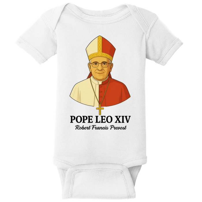 New Pope Leo XIV May 8th, 2025 Robert Francis Prevost Baby Bodysuit