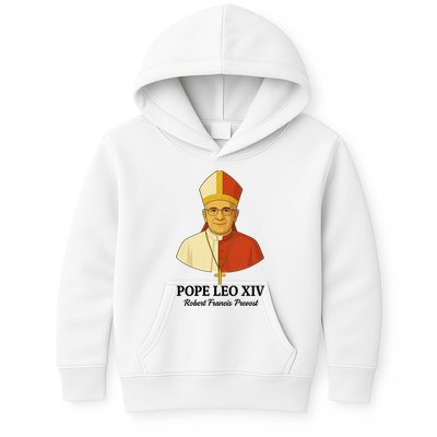 New Pope Leo XIV May 8th, 2025 Robert Francis Prevost Kids Hoodie