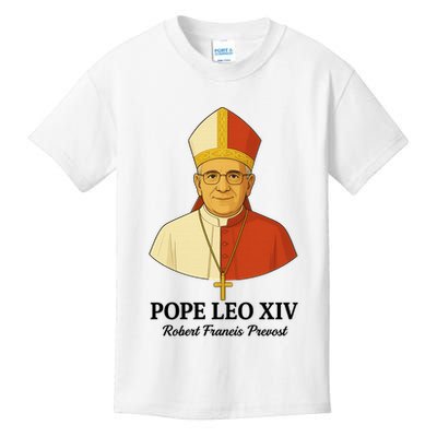 New Pope Leo XIV May 8th, 2025 Robert Francis Prevost Kids T-Shirt