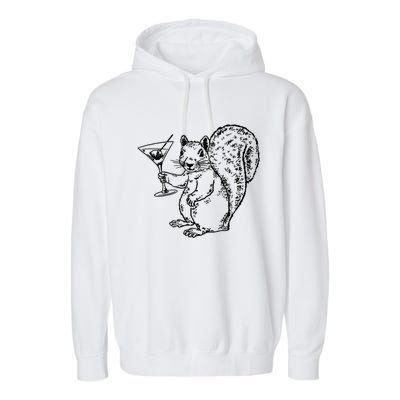 NPR Planet Money Squirrel Garment-Dyed Fleece Hoodie