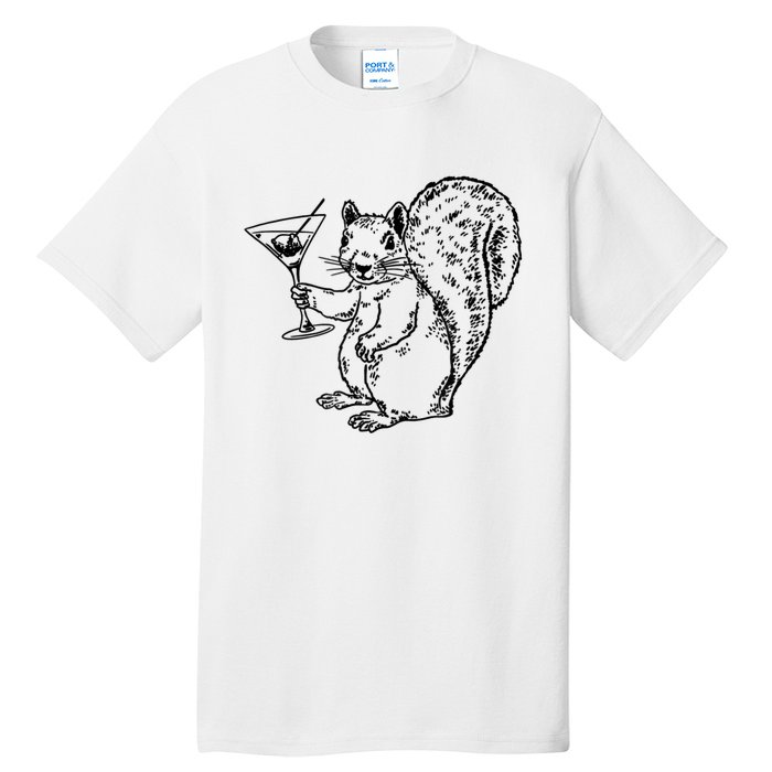 NPR Planet Money Squirrel Tall T-Shirt