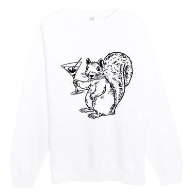 NPR Planet Money Squirrel Premium Crewneck Sweatshirt