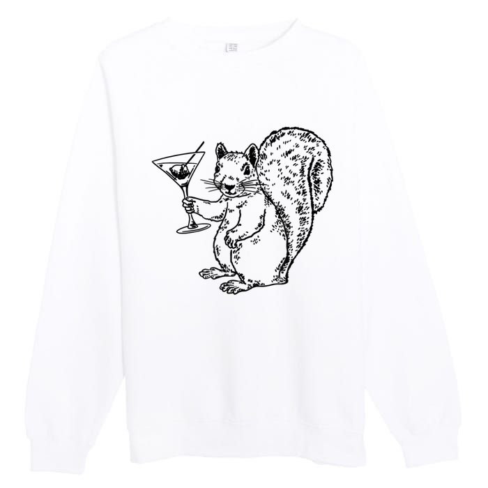 NPR Planet Money Squirrel Premium Crewneck Sweatshirt