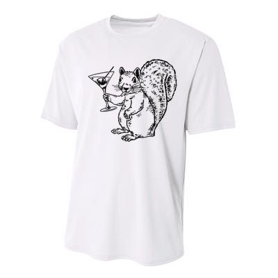 NPR Planet Money Squirrel Performance Sprint T-Shirt