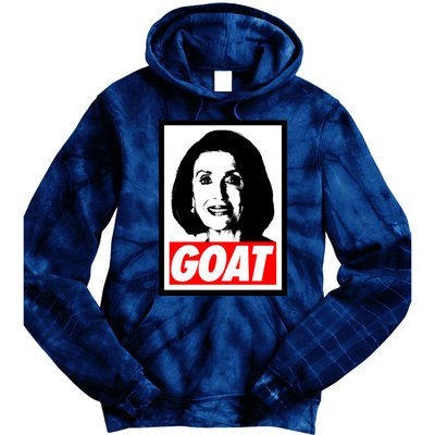 Nancy Pelosi Madam Speaker GOAT Tie Dye Hoodie