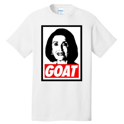 Nancy Pelosi Madam Speaker GOAT Tall T-Shirt