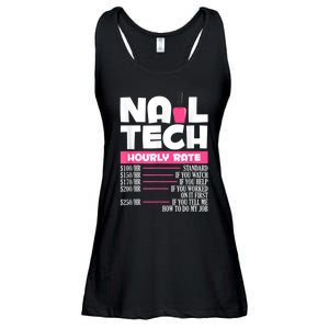 Nail Polish Manicurist Pedicurist Nail Artists Nail Tech Ladies Essential Flowy Tank