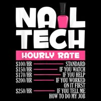 Nail Polish Manicurist Pedicurist Nail Artists Nail Tech Toddler T-Shirt
