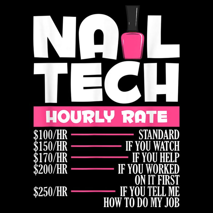Nail Polish Manicurist Pedicurist Nail Artists Nail Tech Zip Tote Bag